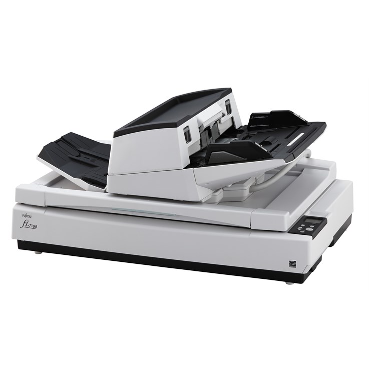 Ricoh fi-7700 Flatbed & ADF scanner 600 x 600 DPI A3 Black, White