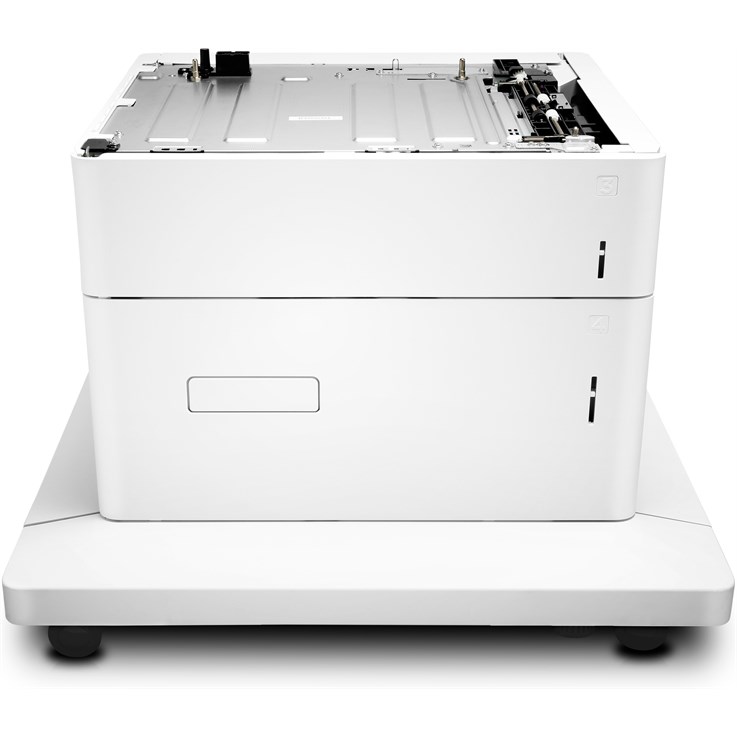 HP Color LaserJet 1 x 550/2000-sheet HCI Feeder and Stand