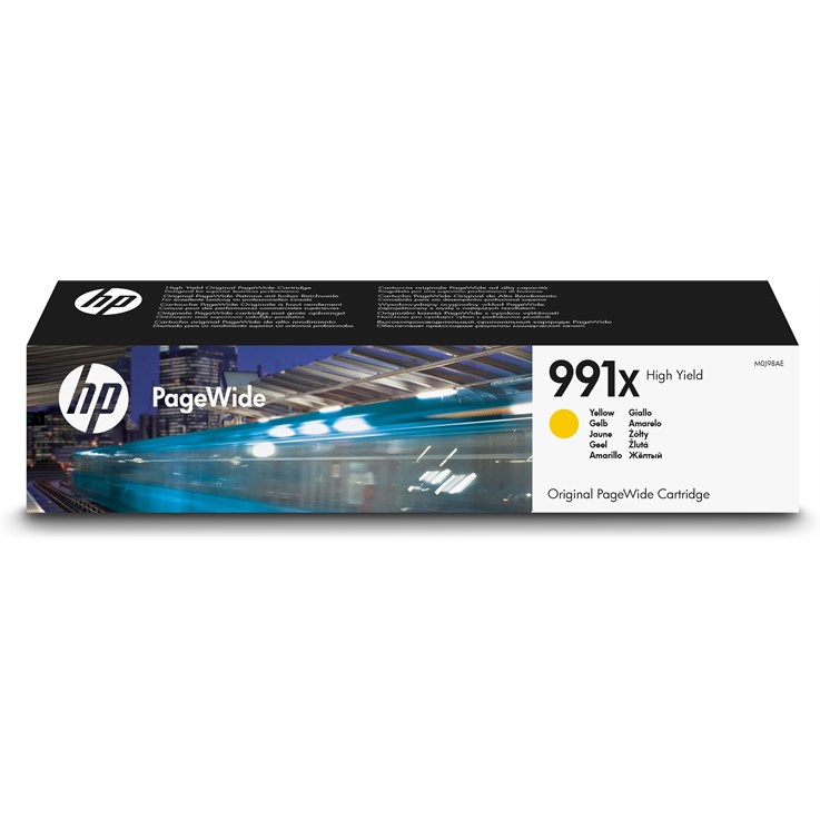 HP 991X High Yield Yellow Original PageWide Cartridge