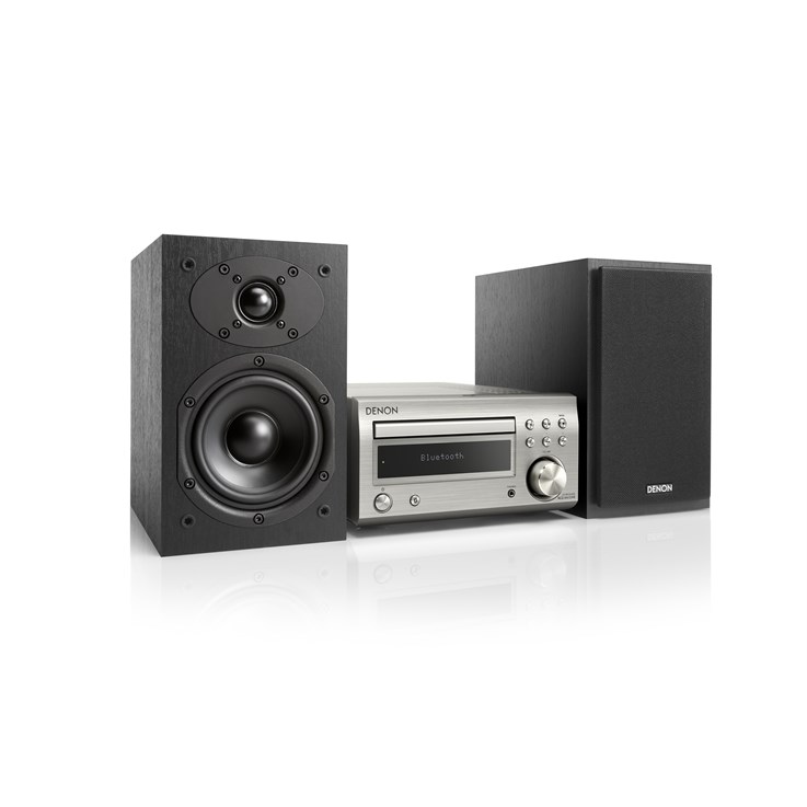 Denon D-M41DAB 60 W Black, Silver