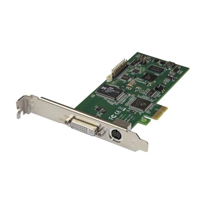 StarTech.com PCIe HDMI Video Capture Card - HDMI, VGA, DVI, or Component Video at 1080p60