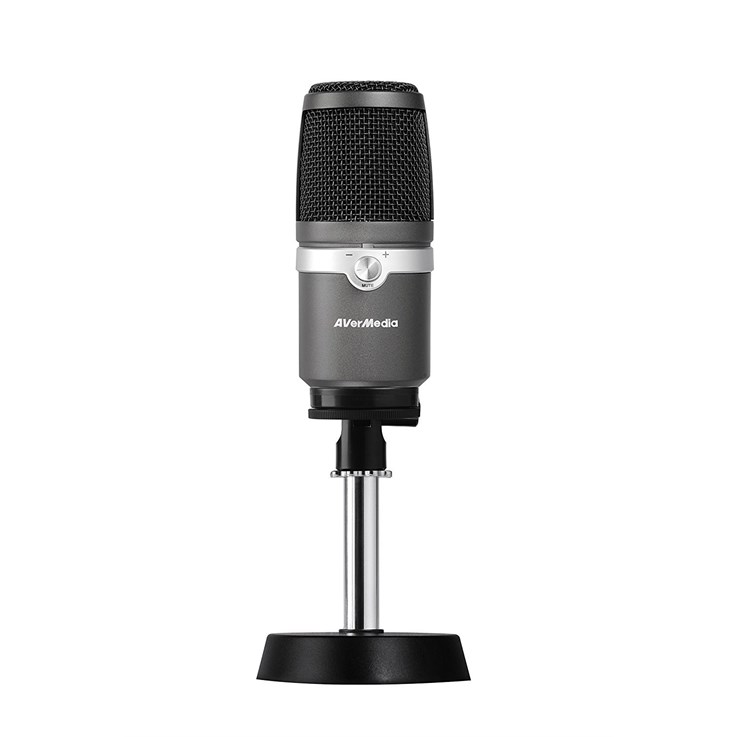 AVerMedia AM310 Black, Silver PC microphone