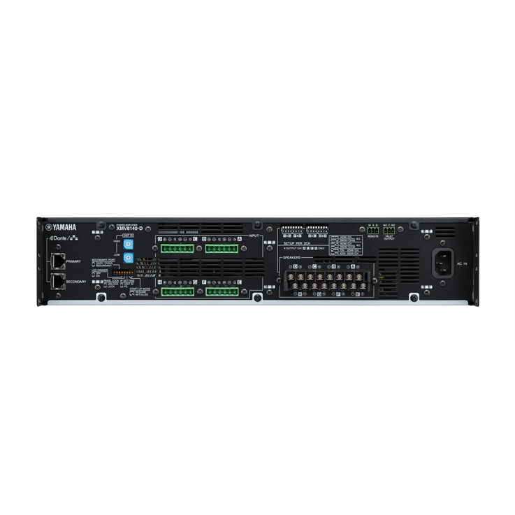 Yamaha XMV8140-D audio amplifier Home Black, Grey