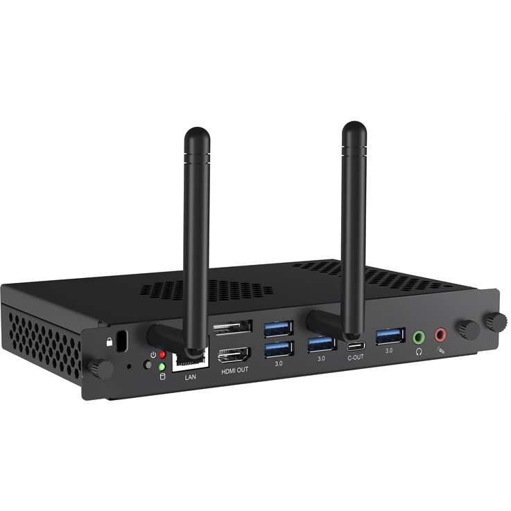 iiyama OPC51204BC-1 PC/workstation Intel® Core™ i5 i5-12450H 8 GB DDR4-SDRAM 256 GB SSD Windows 11 IoT Enterprise Mini PC Black