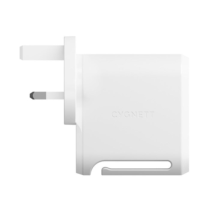 Cygnett Power Plus 24W 4 USB-A Multiport Wall Charger, White