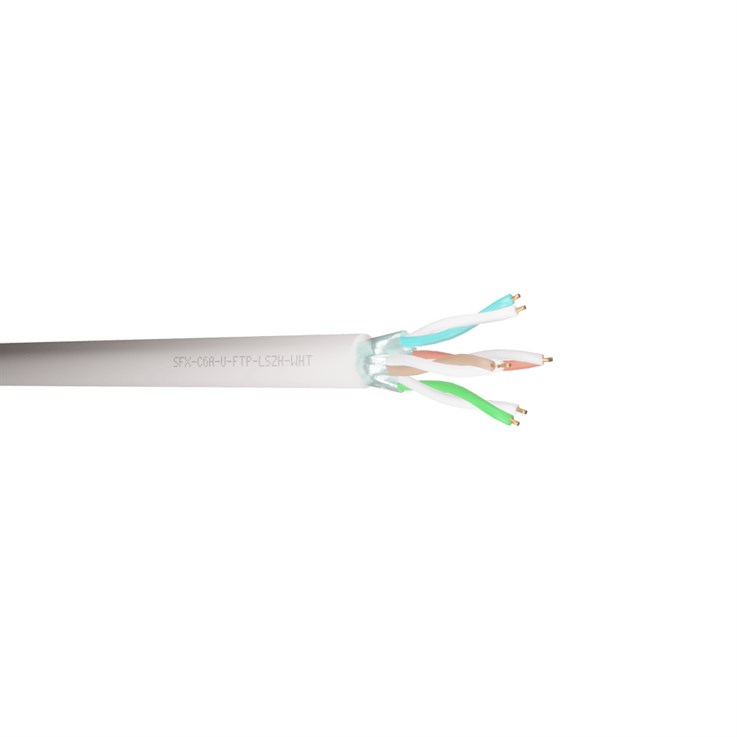 Securi-Flex SFX/C6A-UFTP-LSZH-WHT-305 networking cable White 305 m Cat6a U/FTP (STP)