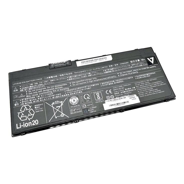 V7 Replacement Battery F-FPCBP529-V7E for selected Fujitsu Notebooks