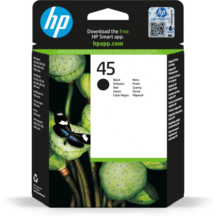 HP 45 Large Black Original Ink Cartridge