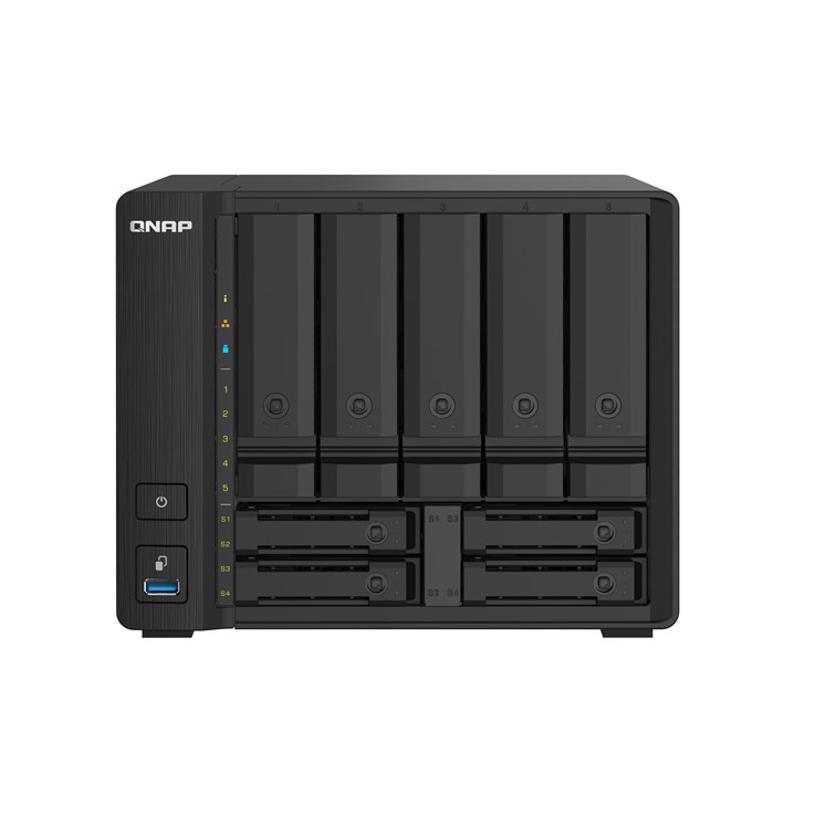 QNAP TS-932PX NAS Tower Annapurna Labs Alpine AL-324 4 GB DDR4 QNAP Turbo System Black