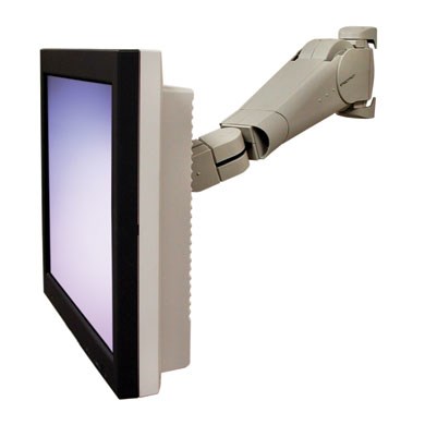 Ergotron 400 Series LCD Arm 61 cm (24") Grey Wall