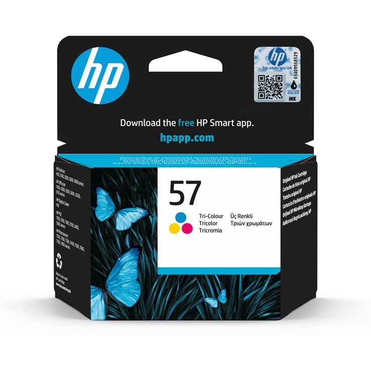 HP 57 Tri-color Original Ink Cartridge