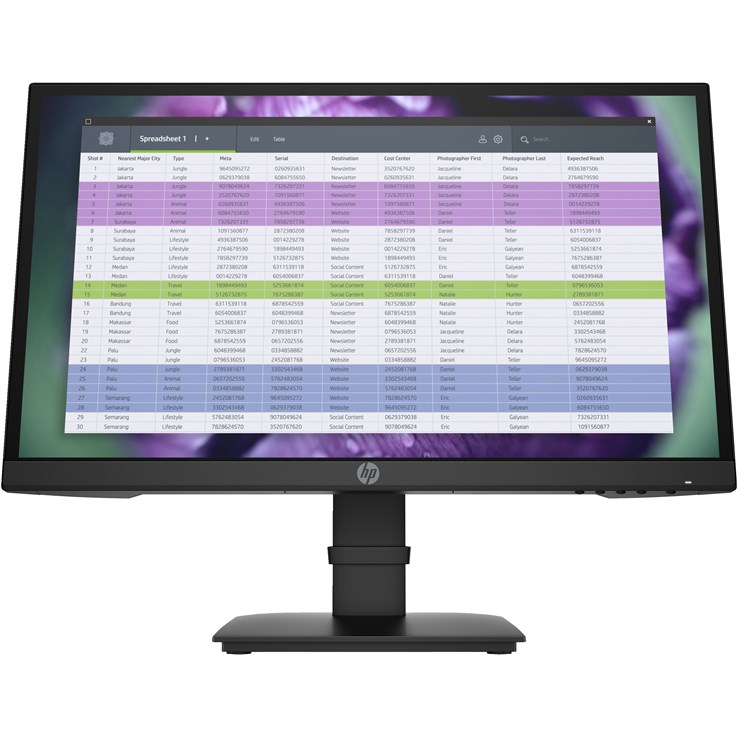 HP P22 G4 22 FHD Monitor