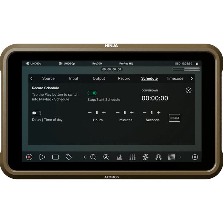 Atomos Ninja 13.2 cm (5.2") Brown 1920 x 1080 pixels Touchscreen