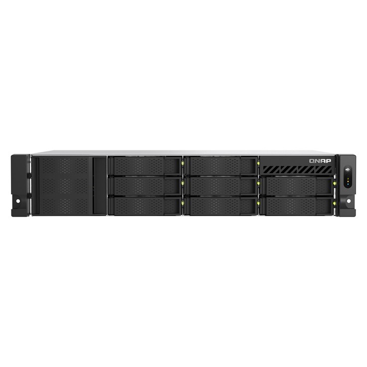 QNAP TS-855EU-8G NAS/storage server Rack (2U) Intel Atom® C5125 8 GB DDR4 0 TB QuTS hero Black