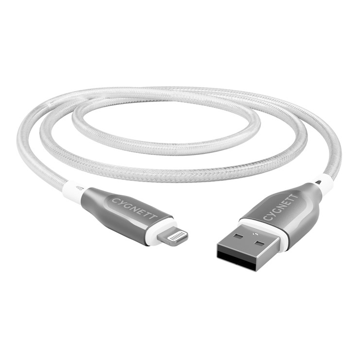 Cygnett CY4661PCCAL lightning cable 2 m Grey, White