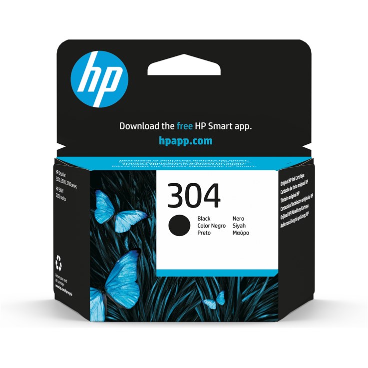 HP 304 Black Original Ink Cartridge