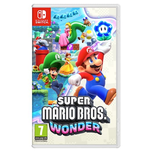 Nintendo Super Mario Bros. Wonder Standard Traditional Chinese, German, Dutch, English, Spanish, French, Italian, Japanese, Korean, Portuguese, Russian Nintendo Switch