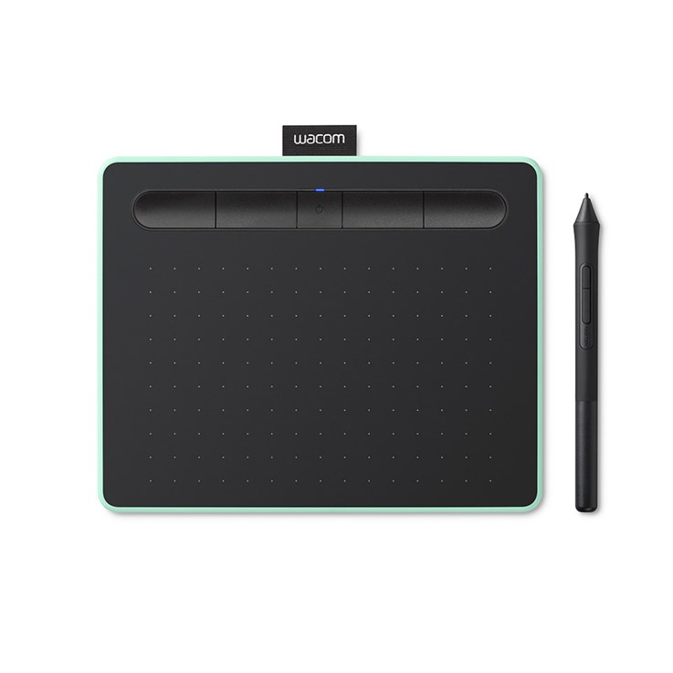 Wacom Intuos M Bluetooth graphic tablet Black, Green 2540 lpi 216 x 135 mm USB/Bluetooth