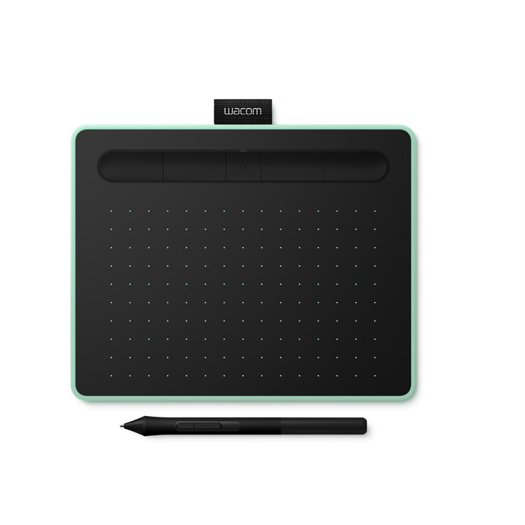 Wacom Intuos S Bluetooth graphic tablet Green, Black 2540 lpi 152 x 95 mm USB/Bluetooth