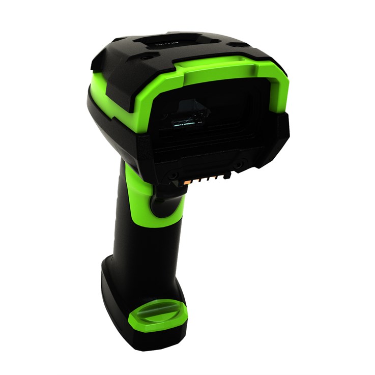 Zebra LI3678-ER Handheld bar code reader 1D Black, Green