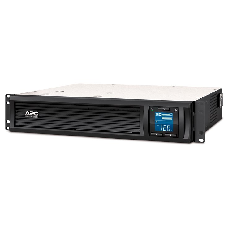 APC Smart-UPS C, Line Interactive, 1500VA, Rackmount 2U, 230V, 4x IEC C13 outlets, SmartConnect port, USB and Serial communication, AVR, Graphic LCD