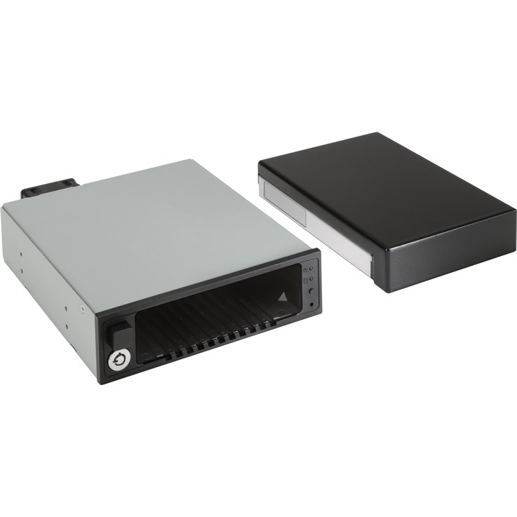 HP DX175 HDD enclosure Black, Grey 5.25"