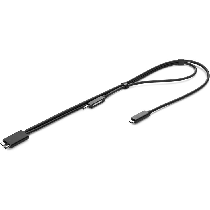 HP 3XB96AA Thunderbolt cable 0.7 m Black