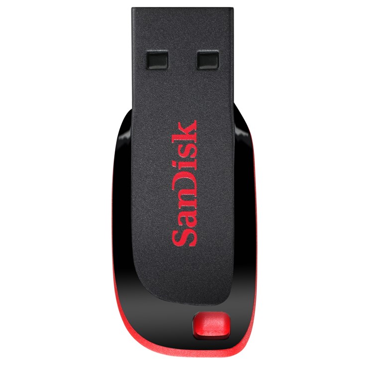 SanDisk Cruzer Blade USB flash drive 16 GB USB Type-A 2.0 Black, Red