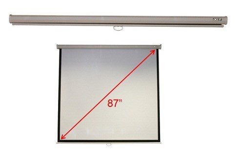 Acer M87-S01MW projection screen 2.21 m (87") 1:1