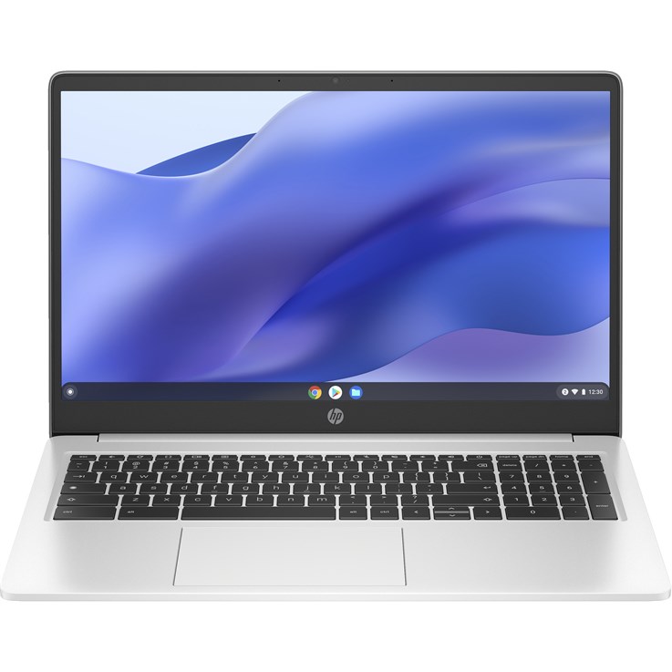 HP Chromebook 15a-na0007na Intel® Celeron® N4500 39.6 cm (15.6") HD 4 GB LPDDR4x-SDRAM 128 GB eMMC Wi-Fi 5 (802.11ac) ChromeOS Silver