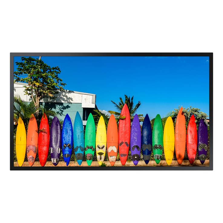 Samsung OM46B Digital signage flat panel 116.8 cm (46") LCD Wi-Fi 4000 cd/m² Full HD Black Tizen 5.0 24/7