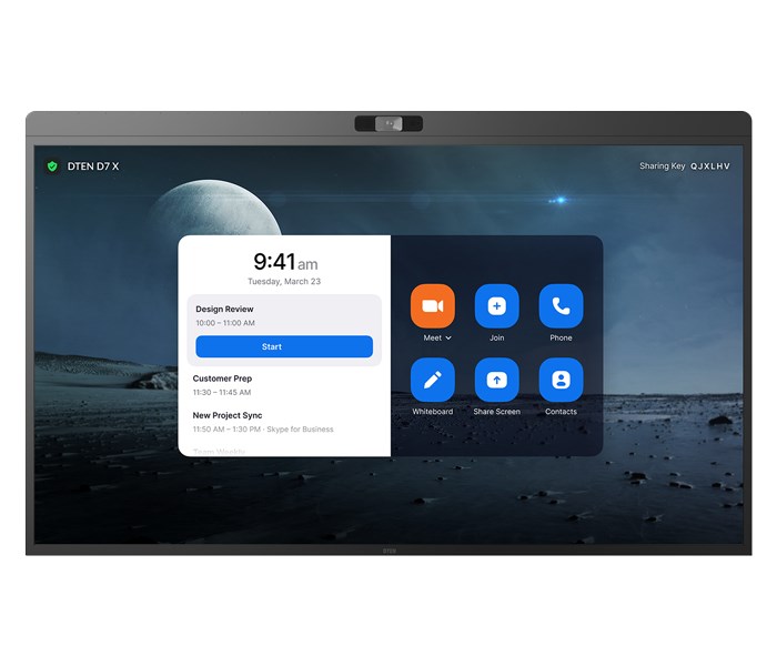 DTEN D7X 75” Windows Edition video conferencing system Ethernet LAN Group video conferencing system