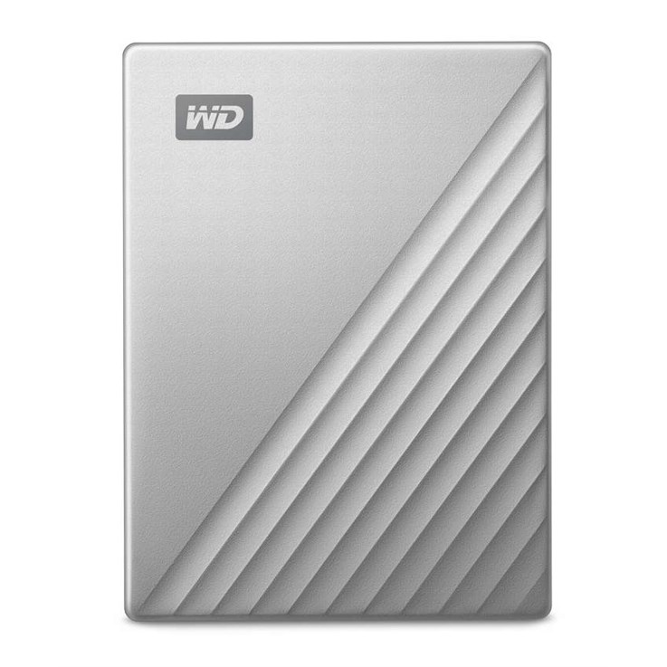 Western Digital My Passport Ultra external hard drive 1 TB USB Type-C Black, Silver