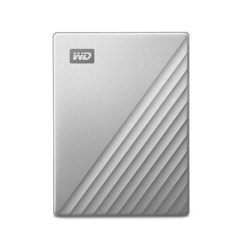 Western Digital WDBC3C0020BSL-WESN external hard drive 2 TB USB Type-C 3.2 Gen 1 (3.1 Gen 1) Silver