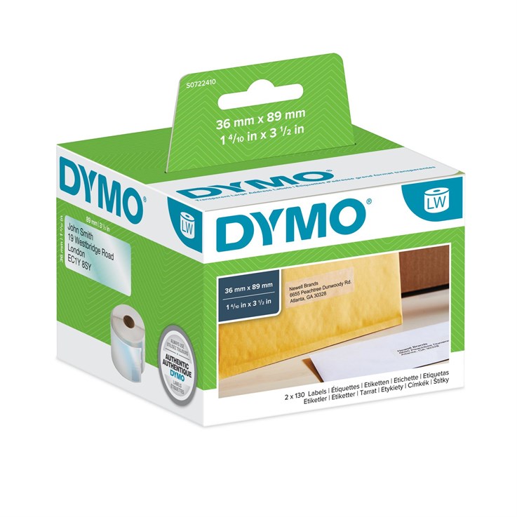 DYMO Large Address Labels - 36 x 89 mm - S0722410