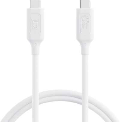 Juice JUI-CABLE-TYPEC-4.0-1M-RND-ECO-WHT USB cable USB4 Gen 2x2 USB C Blue, White