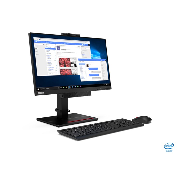 Lenovo ThinkCentre Tiny in One computer monitor 54.6 cm (21.5") 1920 x 1080 pixels Full HD LED Black