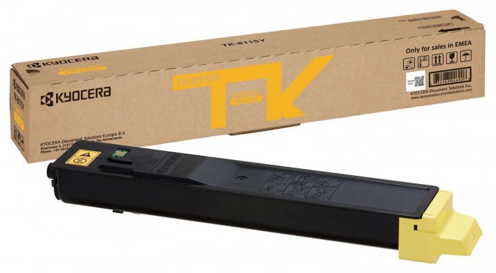 KYOCERA TK-8115Y toner cartridge 1 pc(s) Original Yellow