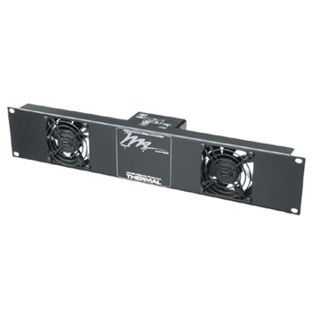 Middle Atlantic Products IUQFP-2 rack cooling equipment Black 2U