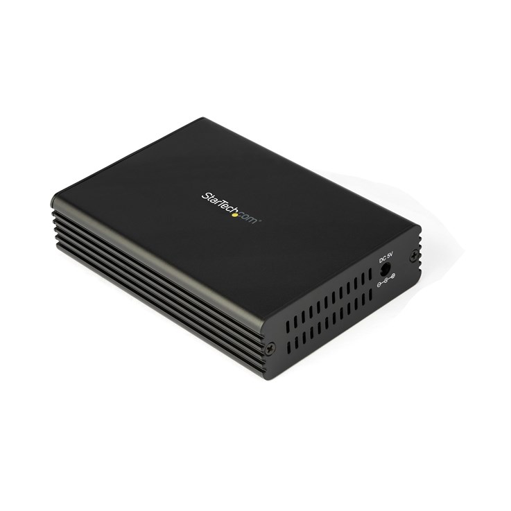 StarTech.com 10GbE Fiber Ethernet Media Converter for 1/2.5/5/10Gbps Network NBASE-T SFP to RJ45 Multigigabit Singlemode/Multimode Fiber Optic to Copper Network Ethernet to Fiber Bridge~10GbE Fiber Ethernet Media Converter for 10Gbps Network 10GBASE-T SFP