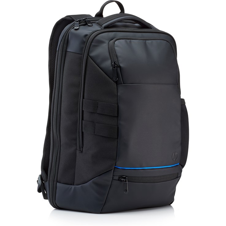 HP Recycled Series 15.6-inch backpack Black Polyvinyl Butyral (PVB), Polyethylene terephthalate (PET)