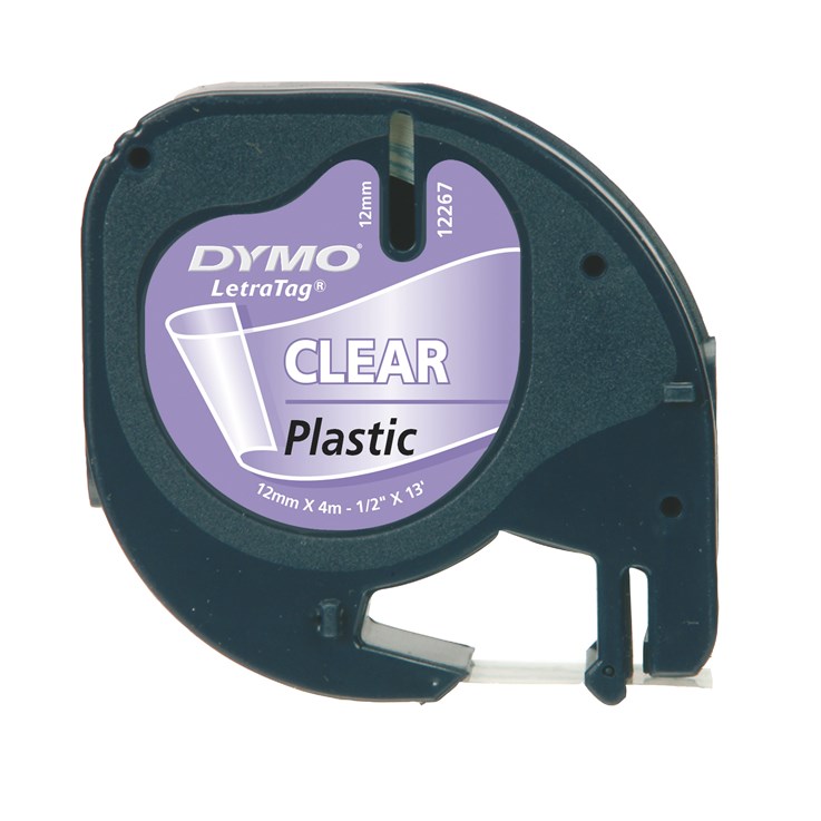 DYMO ® LetraTag® Plastic Labels - 12mm