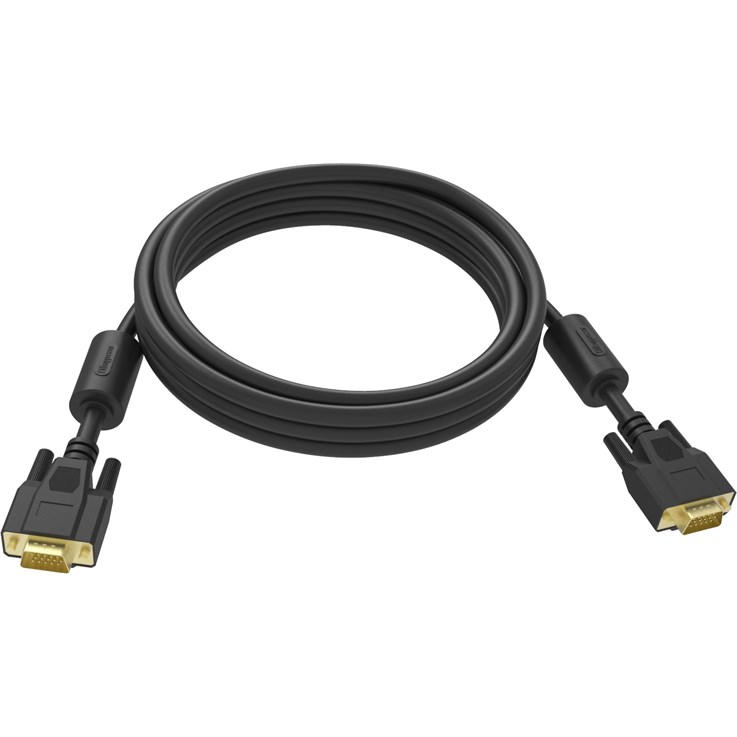 Vision TC 10MVGAP/BL VGA cable 10 m VGA (D-Sub) Black