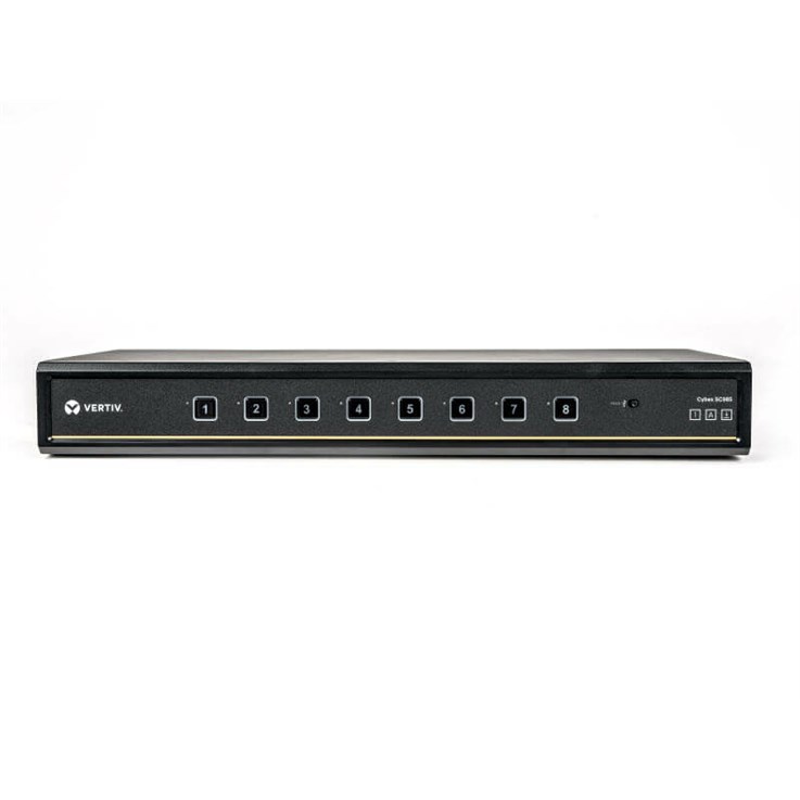 Vertiv SC985DPH-400 KVM switch Rack mounting Black