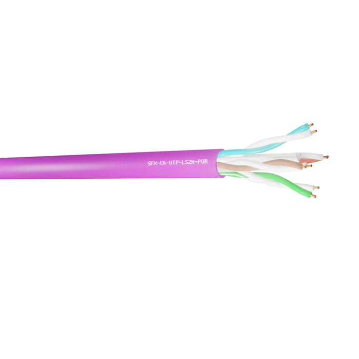 Securi-Flex SFX/C6-UTP-LSZH-PUR-305 networking cable Purple 305 m Cat6 U/UTP (UTP)