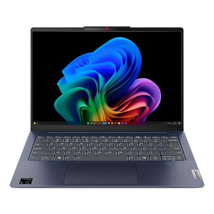 Lenovo IdeaPad Slim 5 14Q8X9 Qualcomm Snapdragon X1P-42-100 Laptop 35.6 cm (14") WUXGA 16 GB LPDDR5x-SDRAM 512 GB SSD Wi-Fi 7 (802.11be) Windows 11 Home Blue