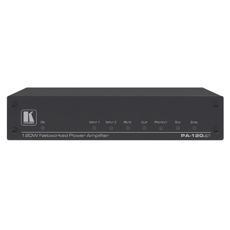 Kramer Electronics PA-120NET audio amplifier 2.0 channels Black