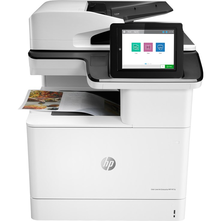 HP Color LaserJet Enterprise MFP M776dn, Print, copy, scan and optional fax, Two-sided printing; Two-sided scanning; Scan to email