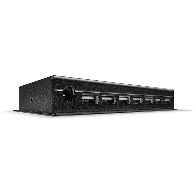 Lindy 7 Port USB 2.0 Metal Hub