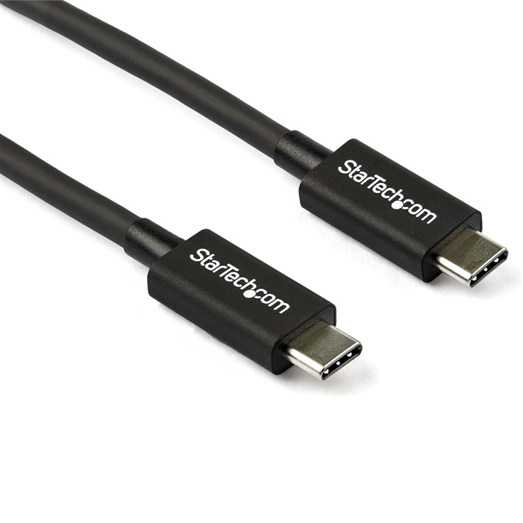 StarTech.com 0.8 m (2.7 ft.) Thunderbolt 3 to Thunderbolt 3 Cable - 40Gbps